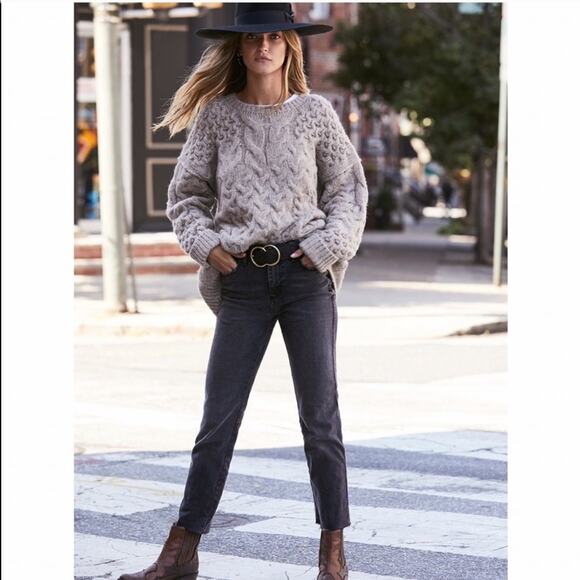 FREE PEOPLE Clean Girlfriend High Waist Jeans - Picture 1 of 7